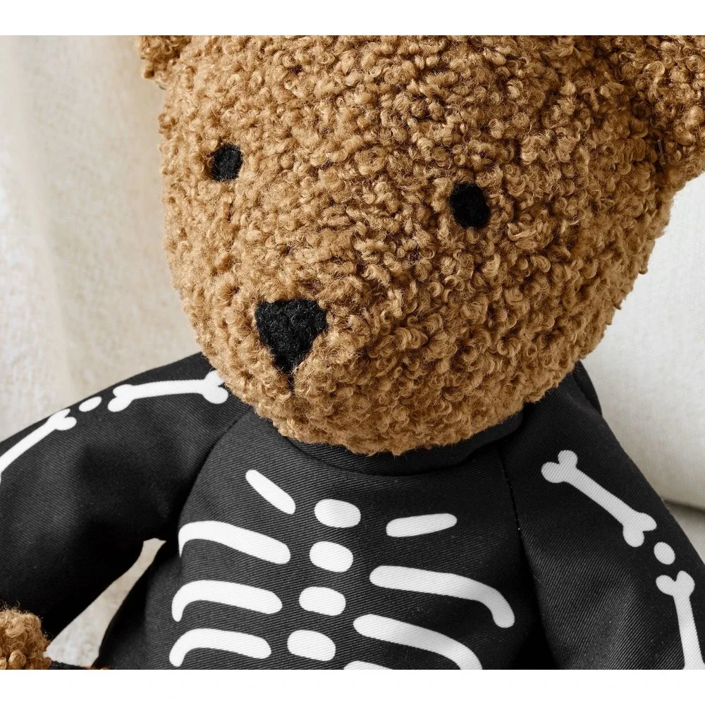 NWT! POTTERY BARN Theo Teddy Trick-or-Treating Pillow Bear Halloween Potterybarn